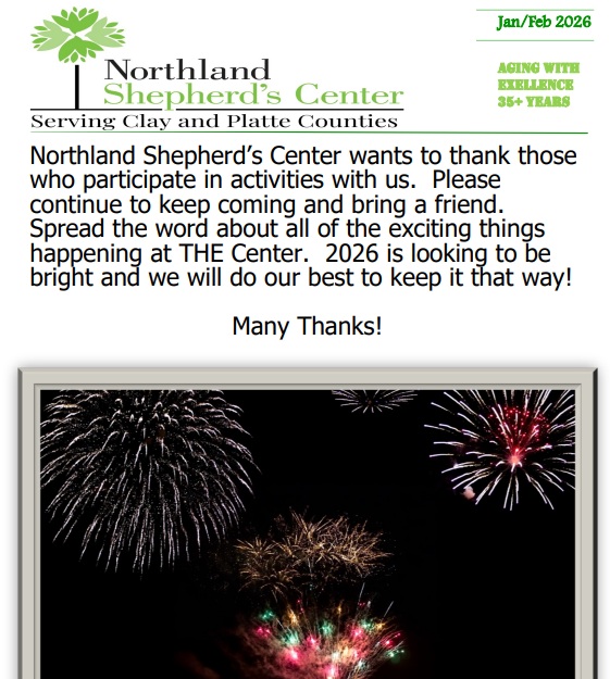 January February Newsletter