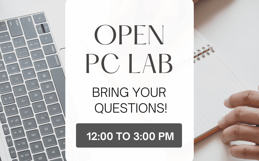Check out OPEN PC Lab!