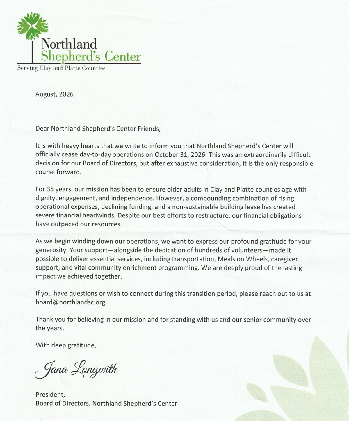 nsc-closure-letter